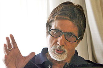 Big B down with cough and cold